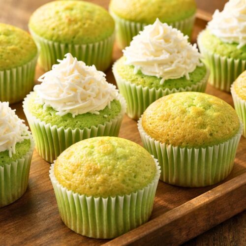 Pandan Cupcakes Recipe