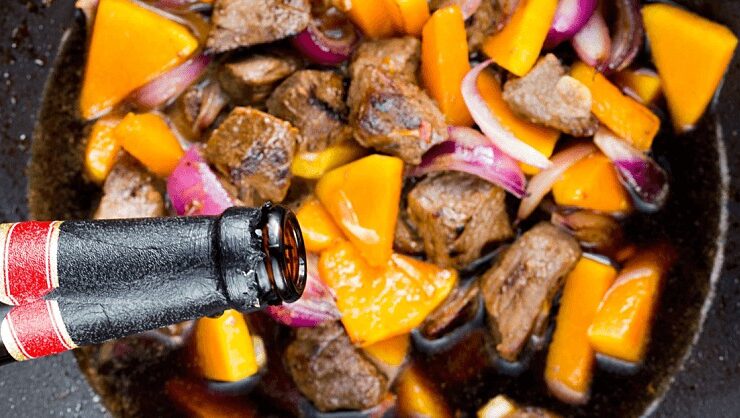 cooking with beer