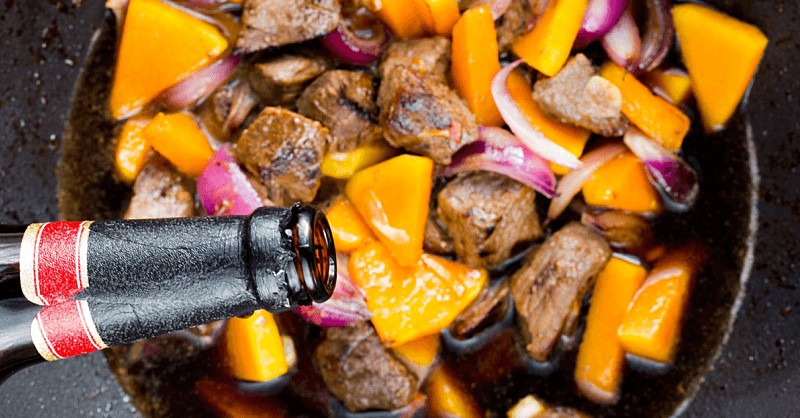 cooking with beer