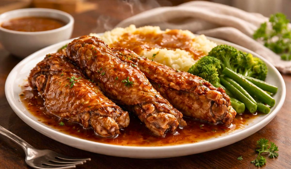 Delicious Instant Pot Turkey Wings Recipe