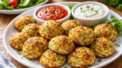 Delicious Zucchini Garlic Bites Recipe
