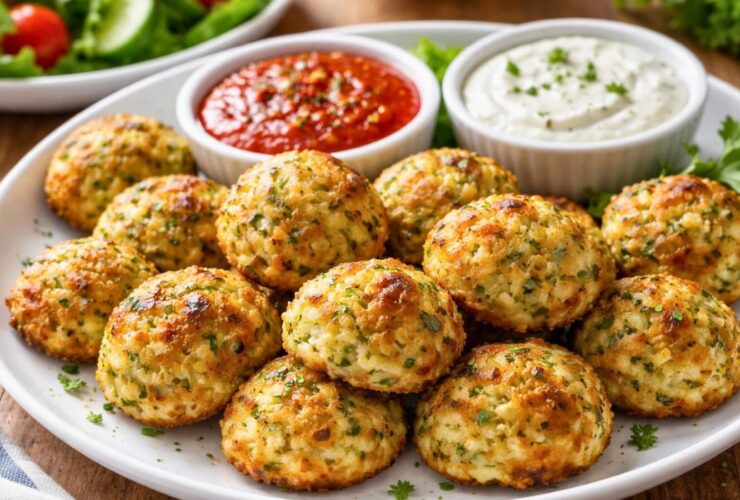 Delicious Zucchini Garlic Bites Recipe