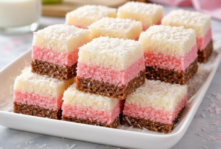 Neapolitan Coconut Candy Recipe