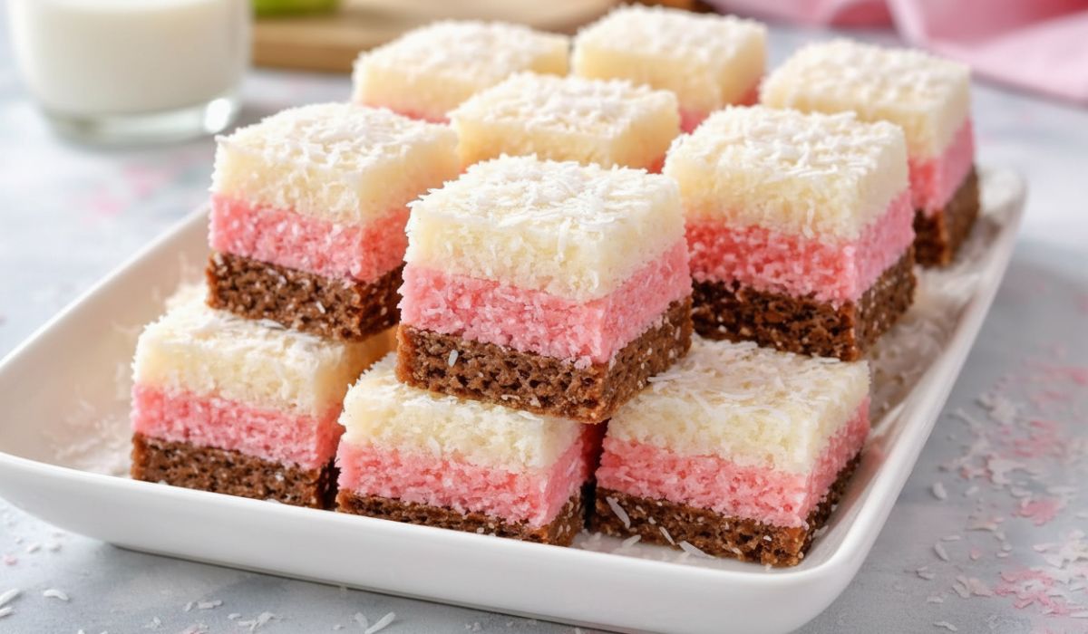 Neapolitan Coconut Candy Recipe