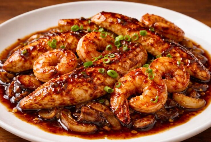 Applebee's Bourbon Street Chicken And Shrimp Recipe
