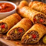 Italian Beef Egg Rolls Recipe