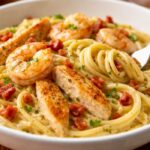 Olive Garden Chicken And Shrimp Carbonara Recip