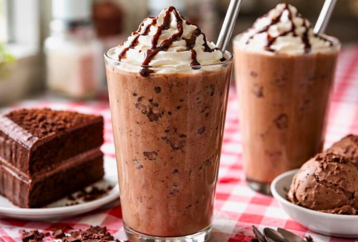 Portillos Chocolate Cake Shake Recipe