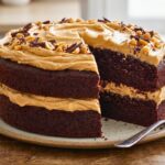 Chocolate Cake Peanut Butter Frosting Recipe