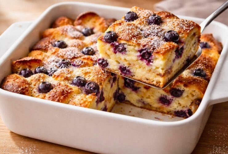 Blueberry Cream Cheese French Toast Casserole Recipe