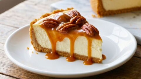 Caramel Pecan Cheesecake Pie Recipe