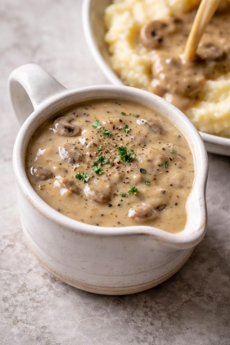 Cream Of Mushroom Soup Gravy Recipe
