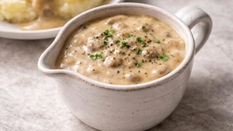 Cream Of Mushroom Soup Gravy Recipe