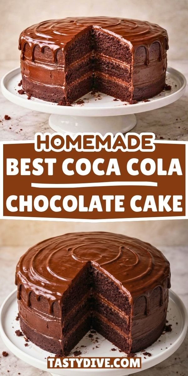 Homemade Best Coca Cola Chocolate Cake Recipe | Southern Favorite
