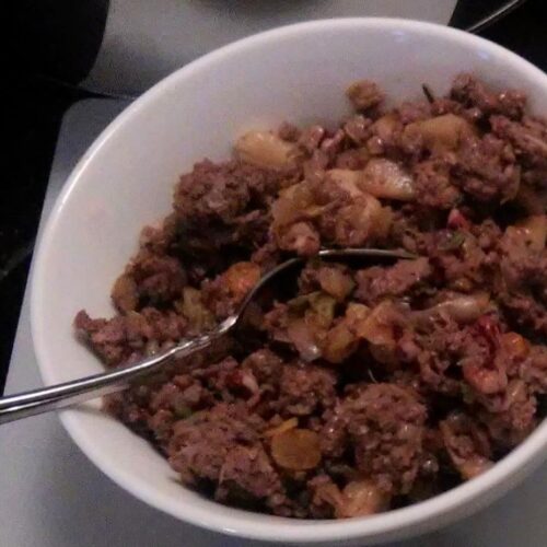 Old Fashioned Meat Stuffing Recipe
