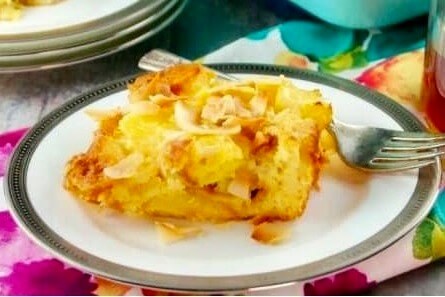 Pineapple Bread Casserole Recipe