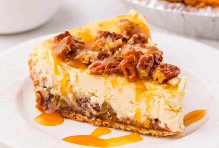 Caramel Pecan Cheesecake Pie Recipe