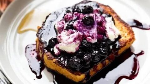 Blueberry Cream Cheese French Toast Casserole Recipe