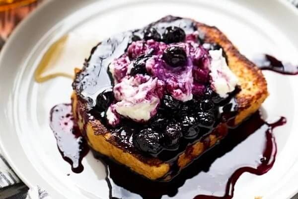 Blueberry Cream Cheese French Toast Casserole Recipe