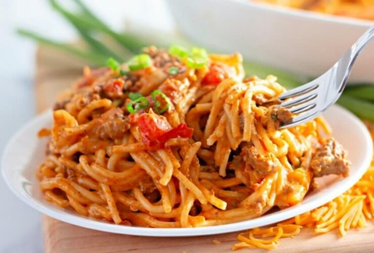 Taco Spaghetti Casserole Recipe