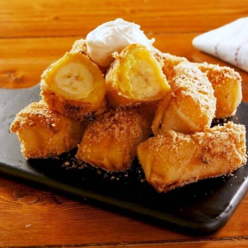 Fried Banana Pudding Recipe