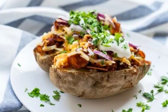 Loaded Chicken Potato Bake Recipe