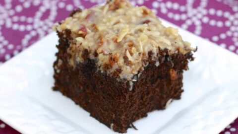 German Chocolate Sheet Cake Recipe