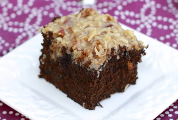 German Chocolate Sheet Cake Recipe