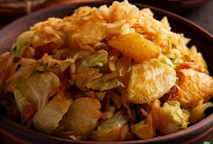 Fried Cabbage And Potatoes Recipe