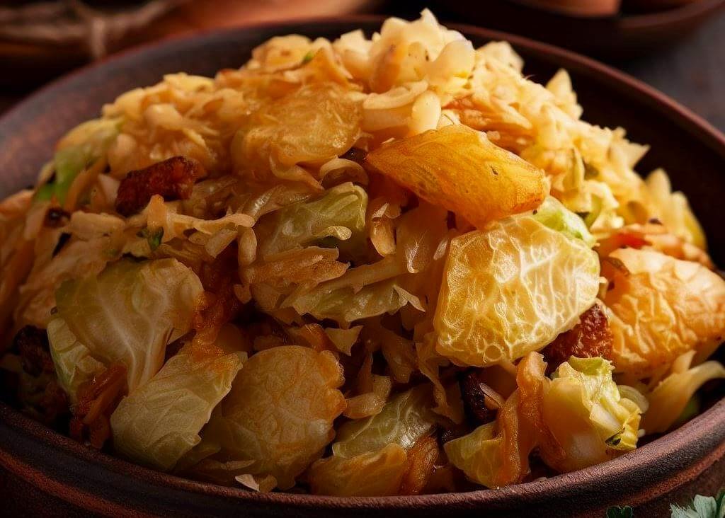 Fried Cabbage And Potatoes Recipe
