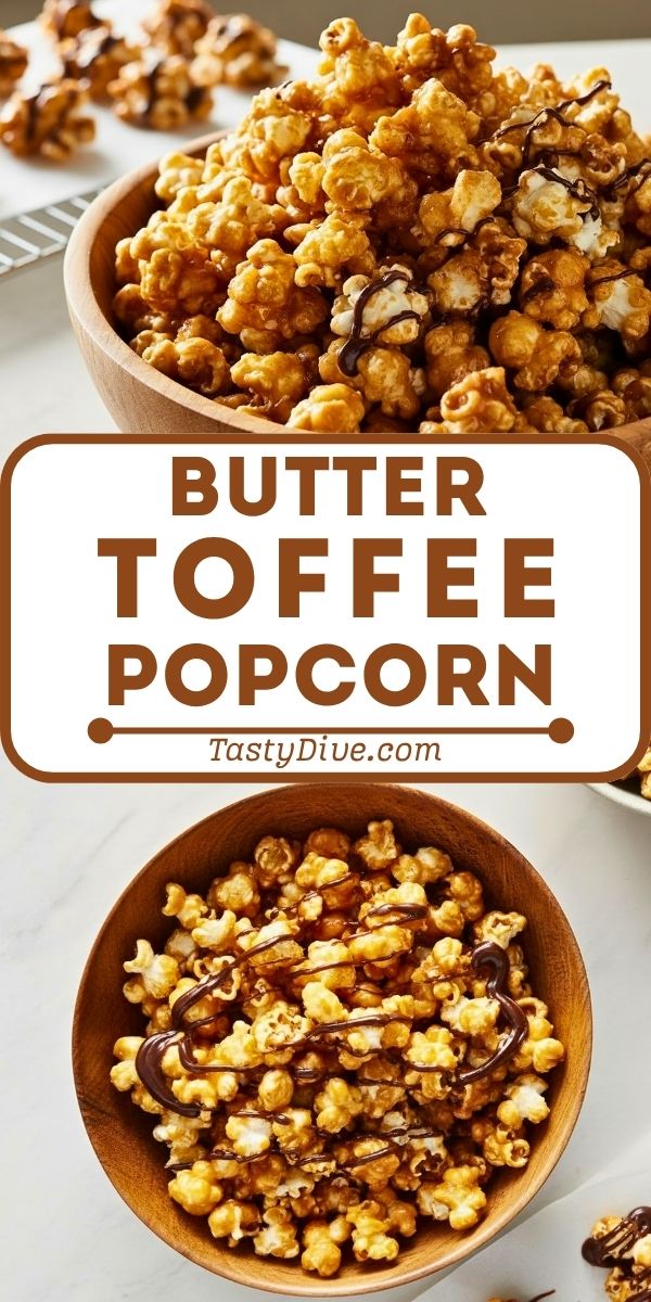 Butter Toffee Popcorn Recipe