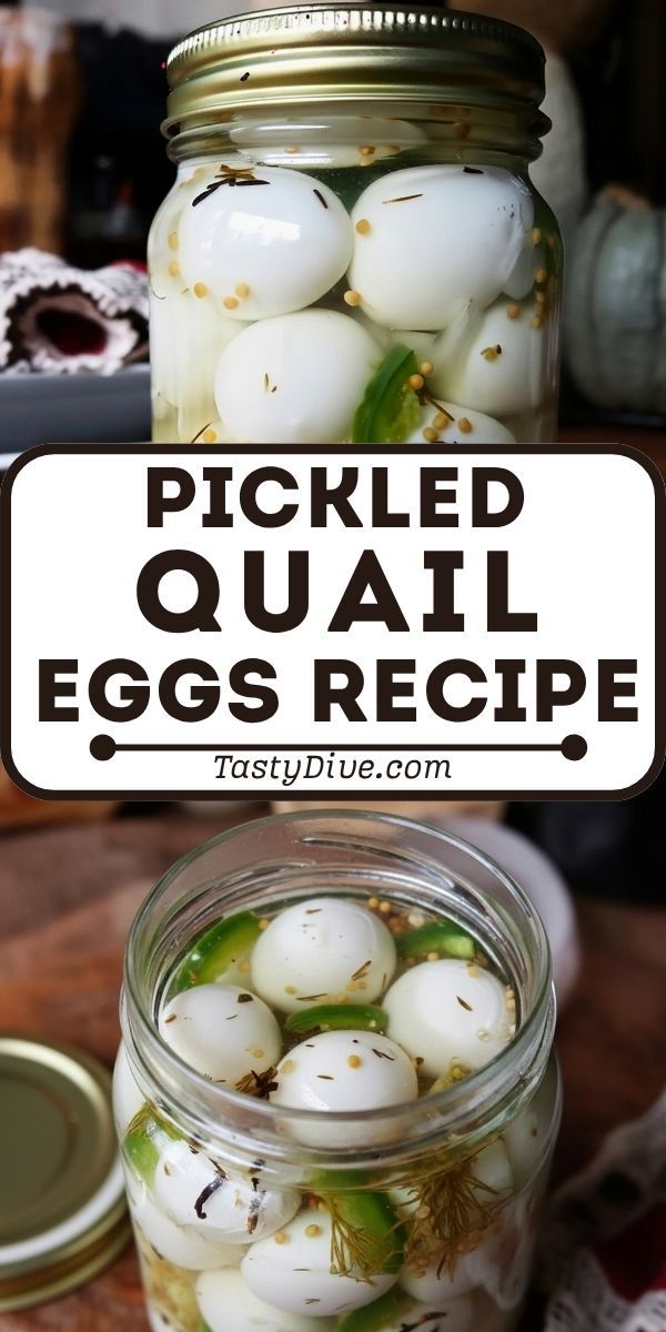 Pickled Quail Eggs Recipe