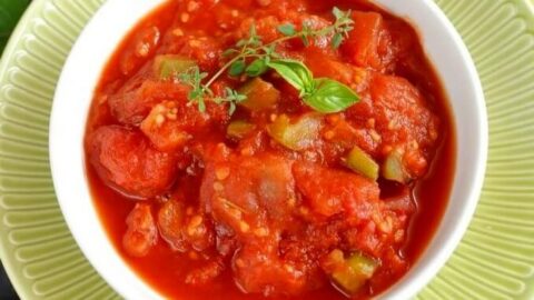 Stewed Tomatoes Canned Recipe