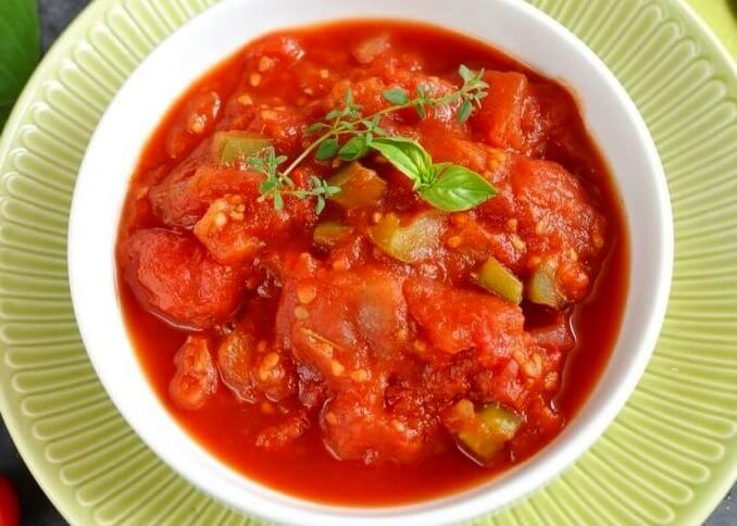 Stewed Tomatoes Canned Recipe