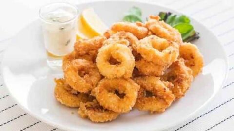 Pan Fried Calamari Recipe.
