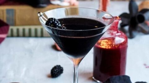Easy Blackberry Martini Recipe