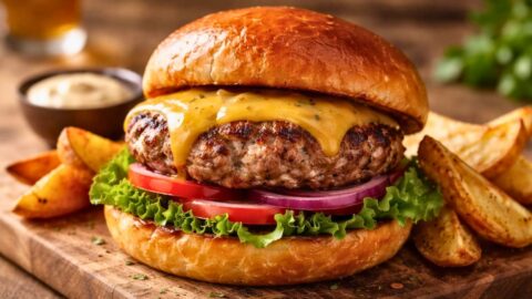 American Lamb Burger Recipe