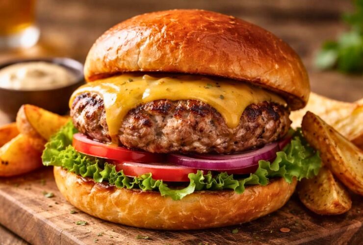 American Lamb Burger Recipe