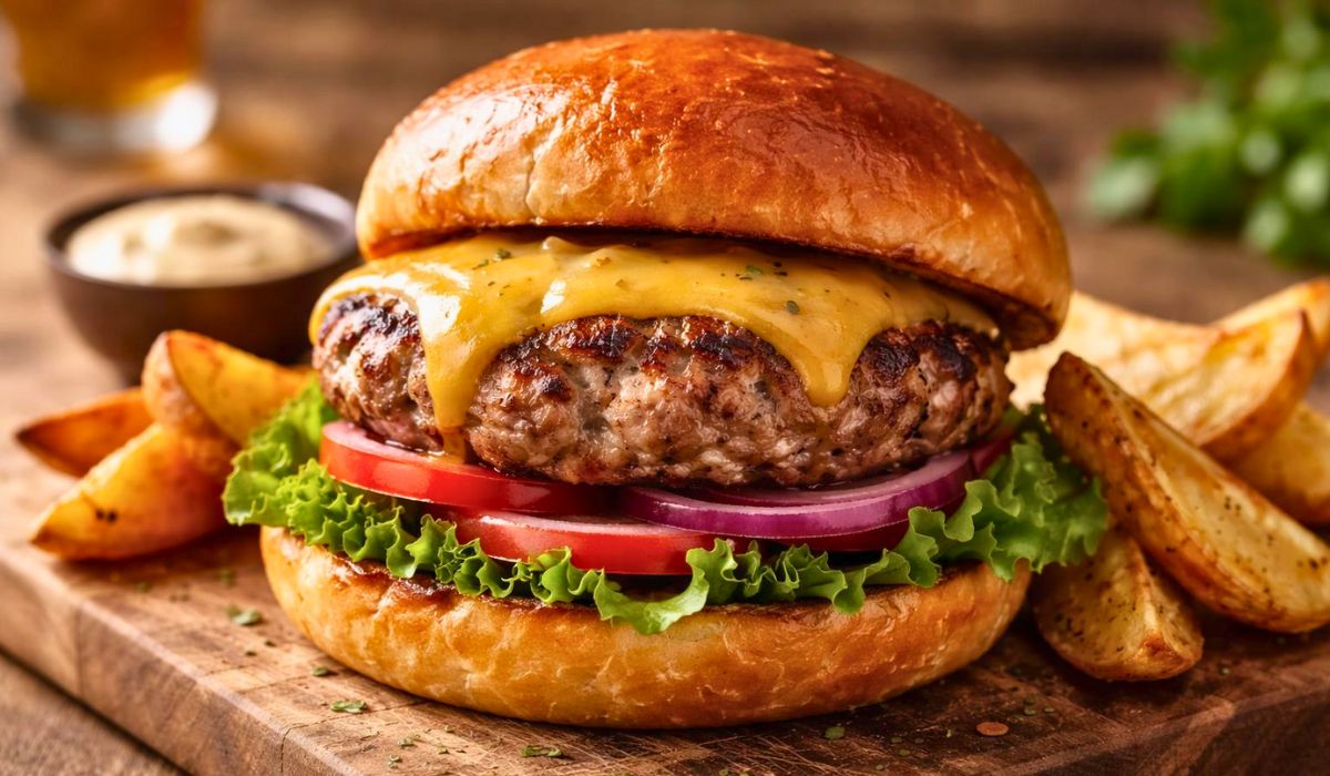 American Lamb Burger Recipe