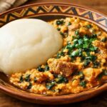 Pounded Yam and Egusi Soup Recipe