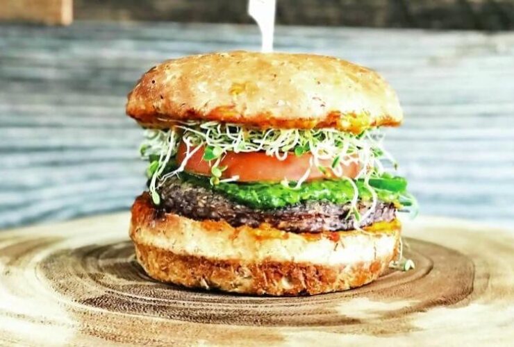 Taro Burger Recipe