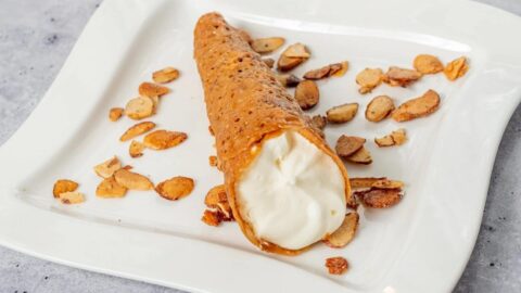 Cheesecake Almond Cone Recipe