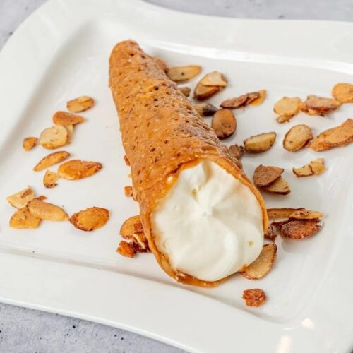 Cheesecake Almond Cone Recipe