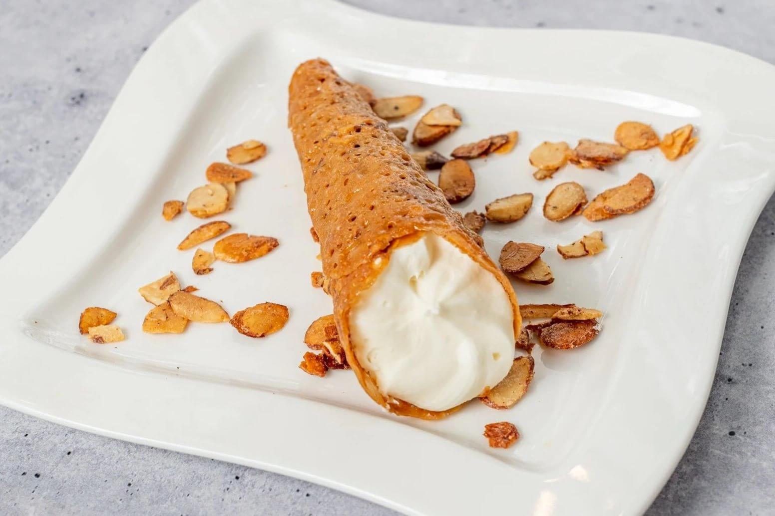 Cheesecake Almond Cone Recipe