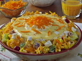 Aunt Myrna's Party Cheese Salad Recipe