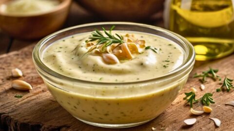 Cava Garlic Dressing Recipe