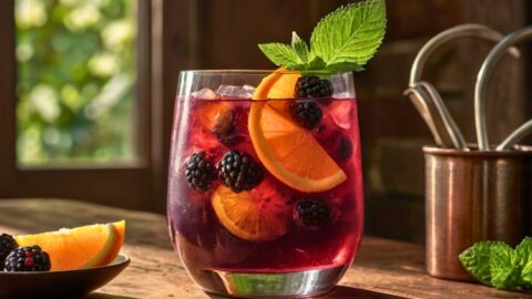 Outback Blackberry Sangria Recipe