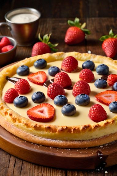 Bavarian Cream Pizza Recipe