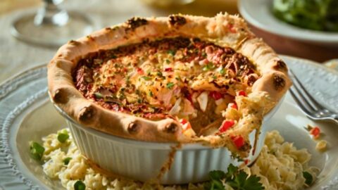 Hilltop Steakhouse Lobster Pie Recipe