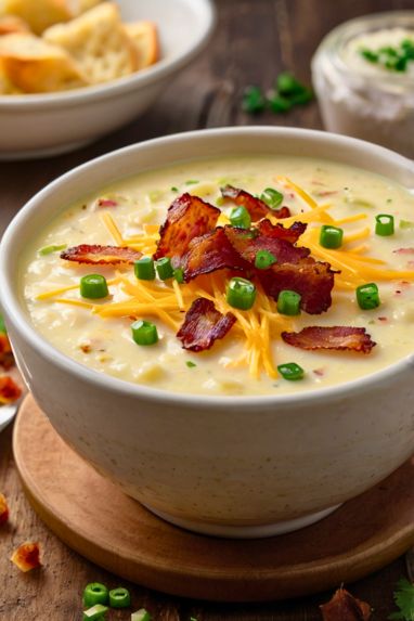 Saltgrass Baked Potato Soup Recipe